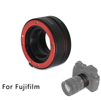 Auto Fokuss Macro Extension Adapteris Caurule, Gredzens 10mm+16mm Uzstādīt Metāla Stiprinājums Fujifilm XT30II XT30 XT3 XT4 XE4 MCEX-11 MCEX-16