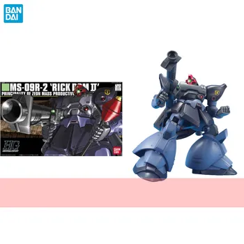 Bandai Patiesu Gundam Modeļa Komplekta Anime Attēls HGUC 1/144 MS-09RⅡ Rick Dom ⅱ Gunpla Rīcības Attēls Montēt Rotaļlietas Bērniem
