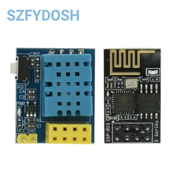 ESP8266 ESP-01 ESP-01S DHT11 Temperatūras un Mitruma Sensora Modulis Esp8266 Wifi DIY Komplektu arduino aveņu pi