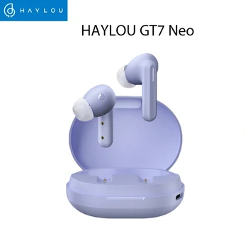 Haylou GT7 Neo TWS Bezvadu Bluetooth 5.2 Austiņas AAC Audio Dekodēšana Smart Touch Earbuds Dual Host Režīmu Sporta Austiņas mini
