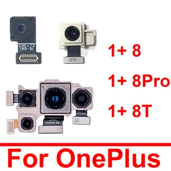 Galvenais Aizmugurē Priekšējo Kameru Oneplus 1+ 8 8 Pro 8T Liels Atpakaļ Priekšējo Mazo Saskaras Kameras Modulis Remonts Rezerves Daļas