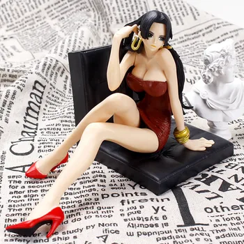 11,5 CM Anime Skaistumu Boa Hancock PVC Rīcības Attēls Kolekciju Modelis Rotaļlietas Brinquedos
