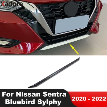 Piederumi Nissan Sentra Bluebird Sylphy 2020 2021 2022 Oglekļa Auto Priekšējā Bufera Apakšā Vāciņu, Melns, Molding Rotāt Lentes