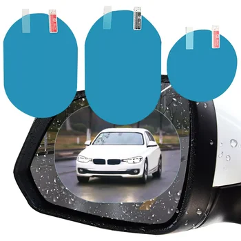 Gab Ūdensizturīgs Auto Ūdensnecaurlaidīgs Mirror Filmas Anti-Miglas Skaidrs, Redzes Lietainas Dienas Auto Loga Lietus Aizsargs, Stiklu Plēves, Uzlīmju