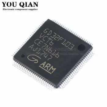 GD32F103VCT6 Aizstāj STM32F103VCT6 LQFP-100 Jaunu oriģinālu patiesu 32-bitu mikrokontrolleru IC chip