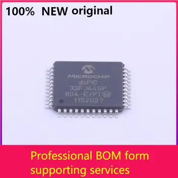 MCU 16-bitu dSPIC33 dsPIC RISC 64KB Flash 3.3 V 44-Pin TQFP Lampas - Šķīvji DSPIC33FJ64GP804-E/PT100% oriģināls