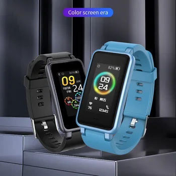 C2 Plus Smart Bluetooth Aproce Pedometrs Sirdsdarbības Ātrums, Asinsspiediens, Fitnesa Tracker C1 Plus Sporta Smartwatch Smartband Vīriešiem