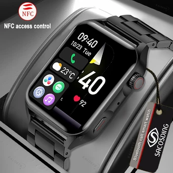 2022 Jauns HUAWEI Smart Skatīties Vīriešu Ūdensnecaurlaidīgs Sports Fitness Tracker Laika Displejs Bluetooth Zvanu Smartwatch Android, IOS