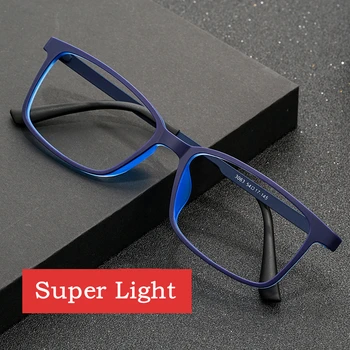 KatKani Vīriešu Ultra-Vieglā Un Ērti TR90 Brilles Rāmis Elastīga Sakausējuma Tuvredzība Un Hyperopia Optiskās Brilles Rāmis K3063