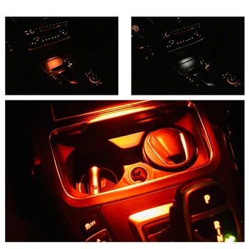 Apkārtējā gaisma F30 F32 BMW 3. sērijas apgaismojums interjera pelnu trauku atmosfēru dekoratīvās lampas stils centrālās vadības elkoņbalsti kaste