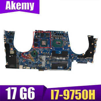 HP ZBOOK 17 G6 Portatīvo datoru Mātesplati DAXW2EMBAE0 XW2E Ar SRF6U I7-9750H cpu N19P-Q1-A1 GPU DDR4 100% Testēti OK