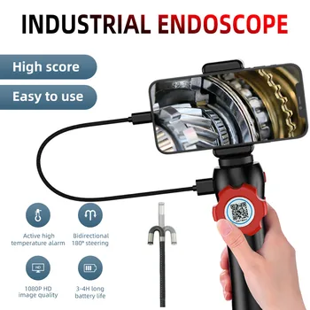 1080P HD Mini Endoskopu Fotokameras Ūdensdrošs Endoskopu Borescope Regulējams Rūpniecības Vadāmās Endoskopu, iPhone, Android PC