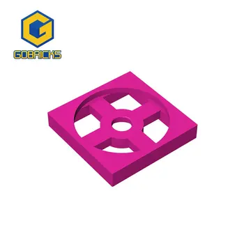 Gobricks 10PCS Vinilplašu 2 x 2 Plāksnes Bāzes Saderīgs Ar lego 3680 Komplektē Celtniecības Bloki, Tehnisko Saliek Blokus rotaļlietas