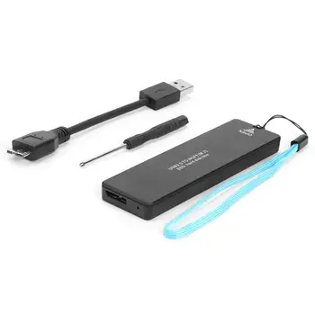 USB 3.0 Mobilo Cietā Diska Kaste Adaptera Karti Ārējā Kamerā Gadījumā M2 SATA SSD USB 3.1 2230/2242/2260/2280