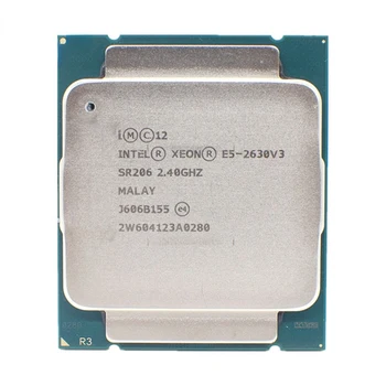 Intel Xeon E5 2630 V3 Procesors SR206 2.4 Ghz 8 Kodolu 85.W Socket LGA 2011-3 CPU E5 2630V3