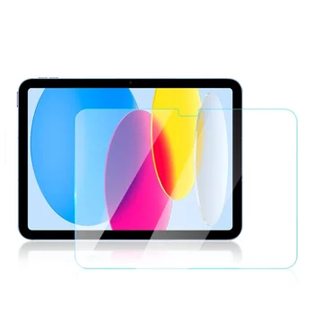 9HD Rūdīta Stikla Apple iPad 10. 2022 10.9 10. Paaudzes A2757 A2777 Pilns Pārklājums Anti-Scratch Ekrāna Aizsargs Filmu