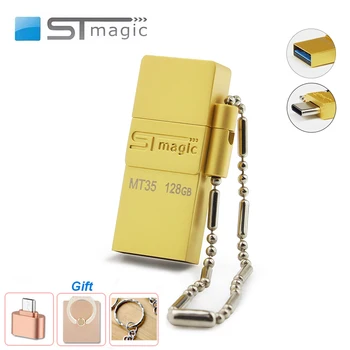STmagic OTG USB Flash Drive C Tipa Pildspalva Diska 256 GB 128GB 64GB, 32GB 16GB USB Stick 3.0 Pendrive Tipa C Ierīces MINI-Usb Stick