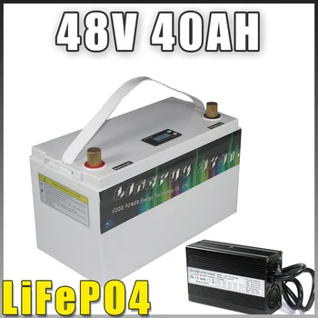 48V 20AH 30AH 40AH LiFePO4 Baterijas 1000W 2000W 3000W IP68 Ūdensnecaurlaidīga Ebike Golfa Automašīnas RV caravan Laivu motoru Pacēlāju Saules Panelis