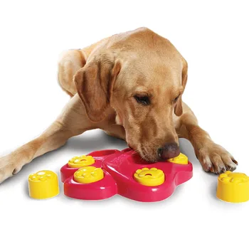 Suņu Interaktīvās Spēles, Puzzle Rotaļlietas, Suņu barība, Kucēns Jautri IQ Izglītības Ārstēt Kaste Lēni Barības Bļoda Nontoxic Pārtikas Plāksnes Ēdiens